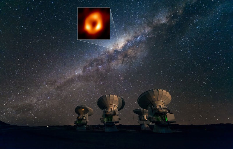 kara delik fotoğrafı