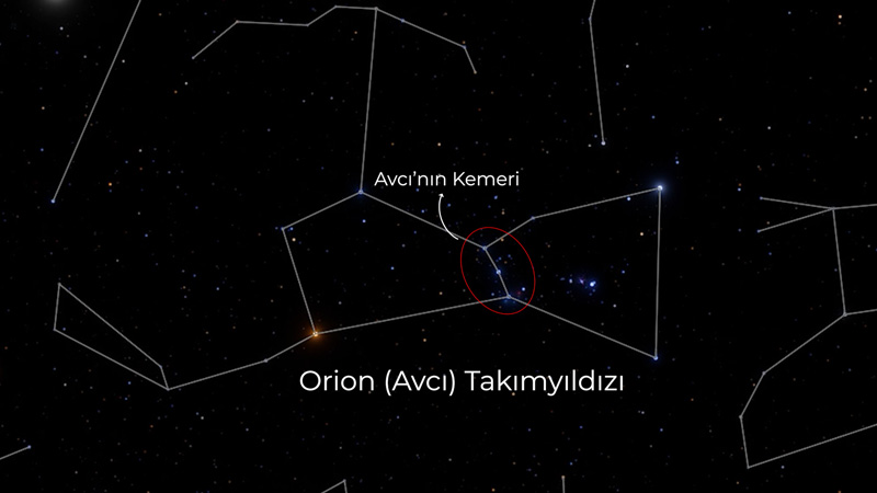 orion takımyıldızı